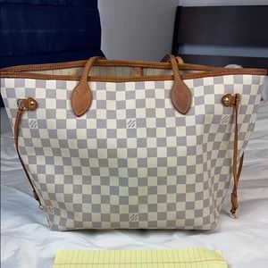 Louis Vuitton Neverfull MM Damier Azur